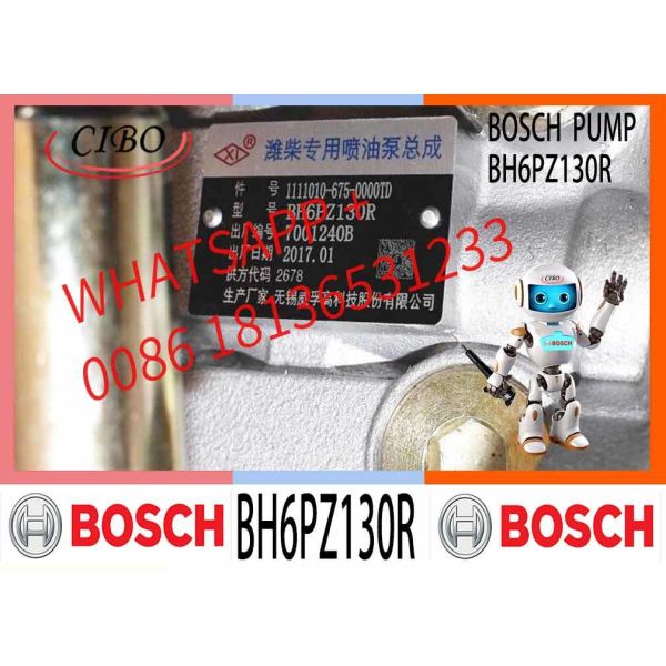 Fuel Injection Pump For BH6PZ130R 612601080376 Longbeng Fuel Pump Diesel Engine Fuel Injector Injection Pump
