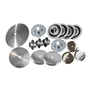 Stick Packaging Circular Slitting Knife Hobbing Blade Rotary Slitter Knives