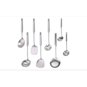 Quality 8pcs Stainless Steel Kitchen Utensil Sets Unbendable Anticorrosive for sale