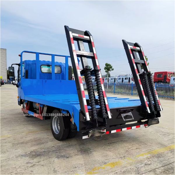 CNJ 4*2 Flat Bed Truck Flatbed Carrier Equipment Transport Trucks