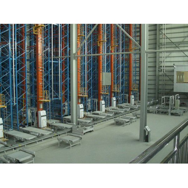 Smart Automated Item Retrieval System Asrs Warehouse Automation 28000mm Height