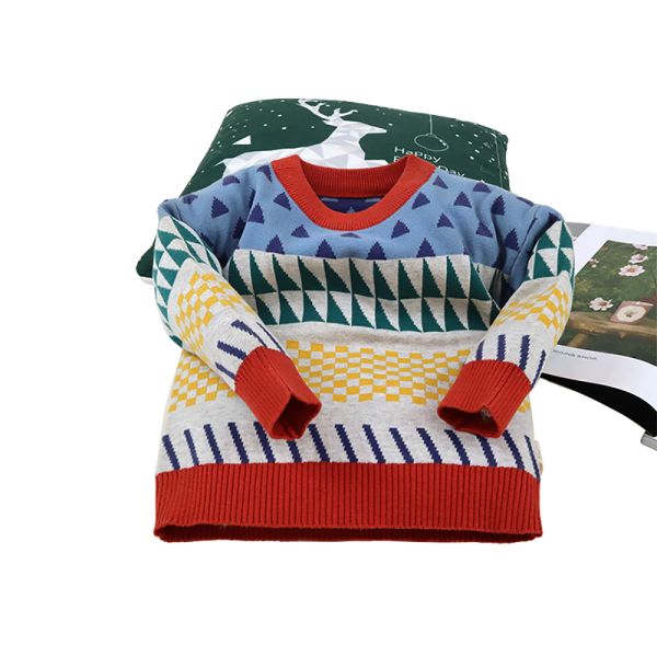 Baby children winter clothing pullover maglione sweater tops fille pull enfant toddler baby girls kids knitted sweater