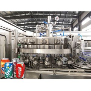 SS316 Multihead 6000cans/H Aluminium Beer Can Filling Machine