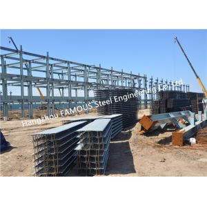 Reinforced Concrete Bearing Steel Floor Deck Galvanized Corrugated Metal