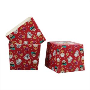 Disposable 300gsm Cupcake Square Paper Baking Cups