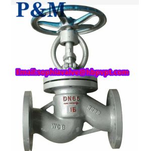 ASTM A216 WCB ANSI cast steel globe valve