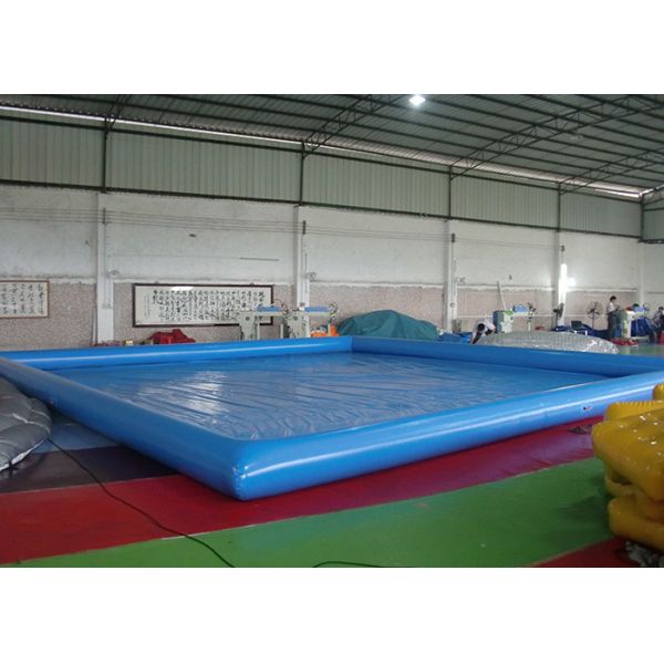 Buy Customized Big Inflatable Garden Swimming Pools With CE / UL Blower at wholesale prices