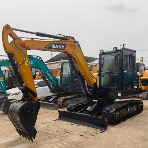 95% New Used SANY Excaavtors SY55C 5 Ton Mini Hydraulic Crawler Digger