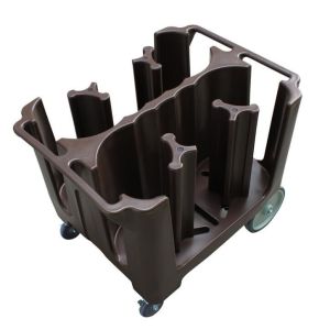 SGS Adjustable Dish Caddies Equipped With 5" Swivel Caster