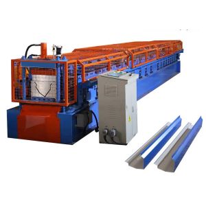 Automation Gutter Roll Forming Rolling Machine High Accuracy