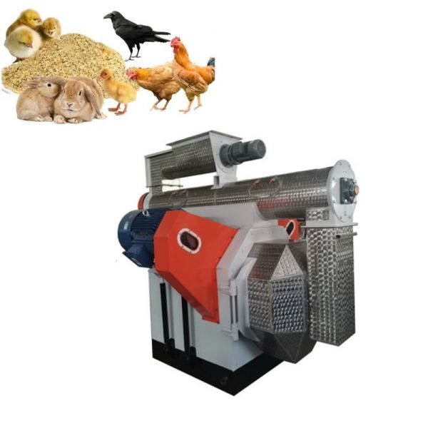Buy 1-5Ton/H Ring Die Pellet Mill Machine Animal Feed Pellet Mill Machine Chicken Feed Maker at wholesale prices