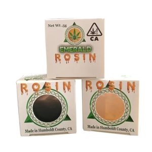 SGS Art Paper CMYK Glass Jar Packaging Box Glossy Varnishing