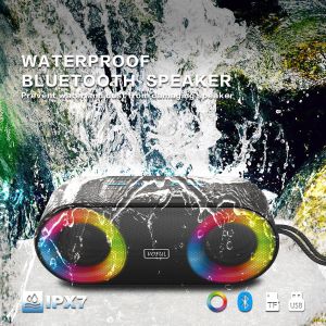 ABS Silicone Material Waterproof Bluetooth Speaker Wireless Lightweight