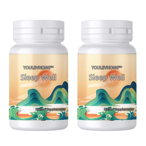 Buy Advanced Sleep Well Supplement With Melatonin - Natural Stress And Anxiety Relief - 90 Capsules at wholesale prices