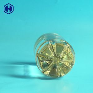 Food Grade Round 375ML Clear Plastic Soda Water Cans