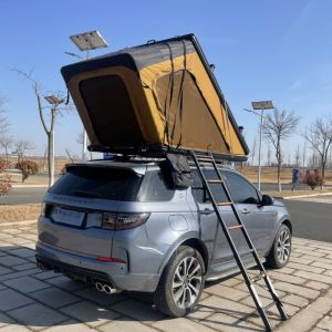 Hard Shell Rooftop Tent 210x130cm Aluminum Alloy for SUV Truck Camping