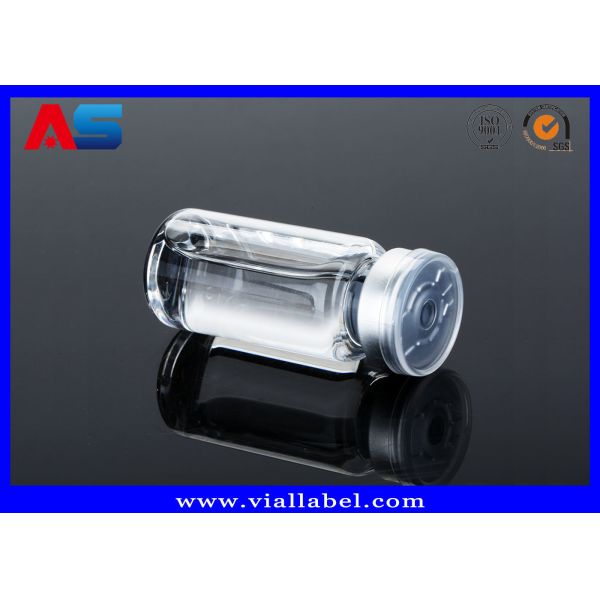 Buy 8 ml Small Glass Vials With Lids Rubber Stoppers For Peptide Packaging small glass vials with screw caps at wholesale prices