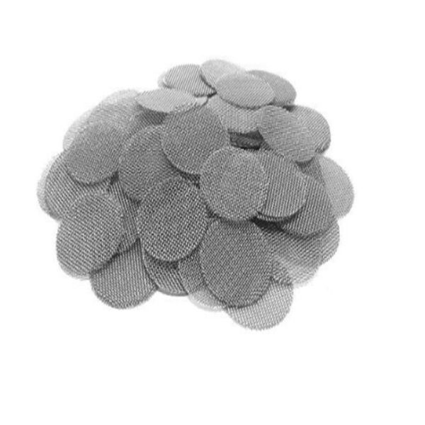 10mm Stainless Steel Filter Mesh Screen , Smoking Pipe Filter Screen Mesh