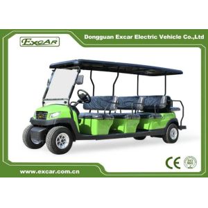 Tourist Electric Sightseeing Car , Electric Golf Carts With 11 Seater