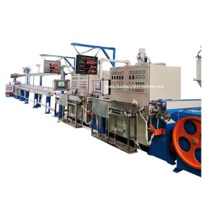 0.8MPa Power Cable Making Machine , Electrical Cable Extrusion Machine