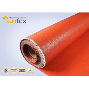 Heat Insulation Silicone Fiberglass Cloth High Temperature High Silica Cloth