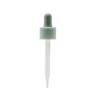 Olive Oil Plastic PP Bulb Cap 10ml Cosmetic Dropper