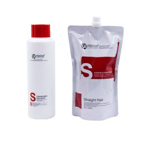 Salon Use Hair Protector Cream For Straightening , Frizz Control Cream Long