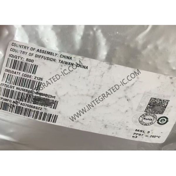 Buy 8 Channels AD7606BSTZ 16-Bit Synchronous Data Acquisition System LQFP64 at wholesale prices