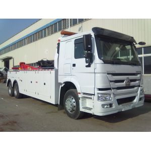 Sinotruk Welding Steel Special Purpose Truck Heavy Road Wrecker Truck