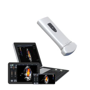 Palm Portable Color Doppler Probe Handheld Ultrasound Scanner With 220g Weight