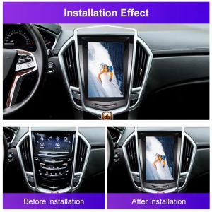 Android 12 Car Radio Multimedia 10.4 Inch For Cadillac CTS SRX Escalade 2013