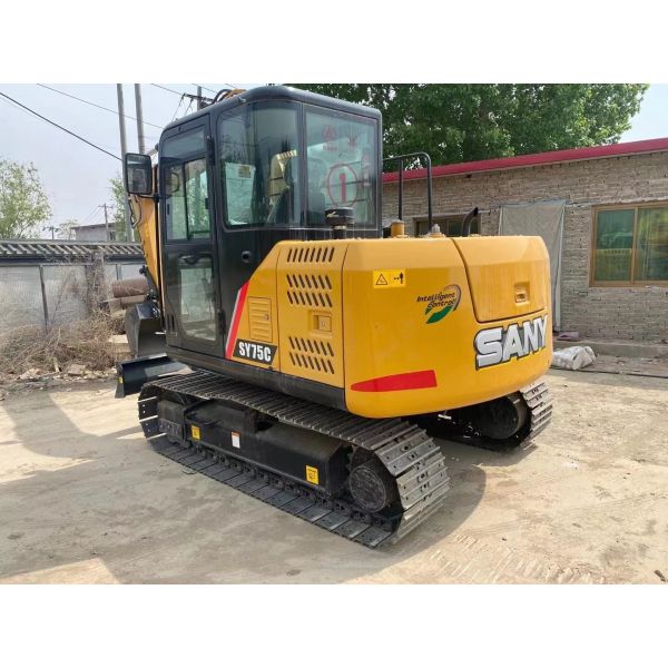 From China Second hand construction machinery, used Sany 75 excavator