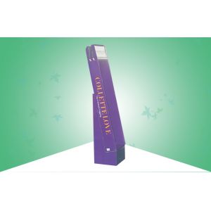 350gsm CCNB Glossy shinning Metal Hooks POS Cardboard Display