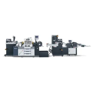 PLC Control System Sticker Cutting Machine With Max Die Cut Jumping Distance Of