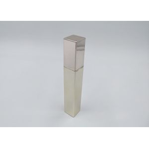 Square Golden Empty Eyeliner Containers , Refillable Mascara Tube 100%