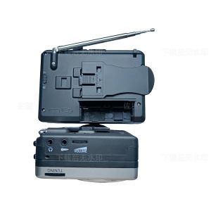 Silvery FM AM Cassette Tape Player Radio With Recording Function Built In 2