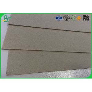 Weight Resistance Grey Chipboard , 700g - 1500g Pressed Cardboard Sheets