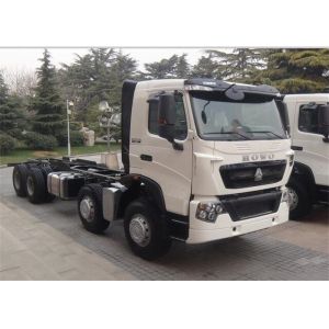 SINOTRUK HOWO T7H Dump Truck German Man Engine 12 Wheels 360HP LHD For Mining