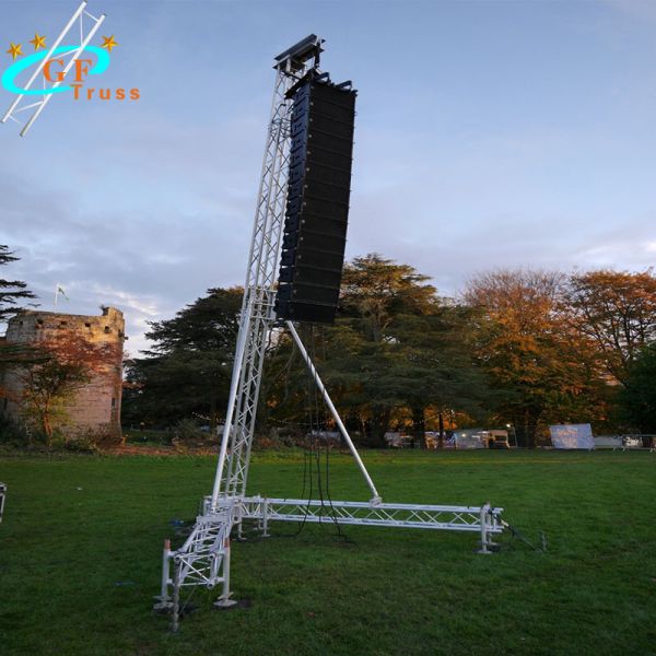 Buy 10M Line Array Truss Aluminum Alloy Tower Safety Loading at wholesale prices