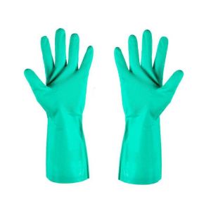 Chemotherapy Tested Green Nitrile Glove Ambidextrous and Comfortable