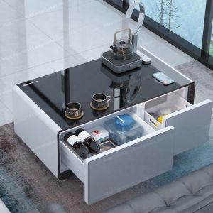 Living Room Smart Furniture Smart Coffee Table with Multifunctional Refrigerator