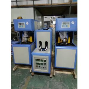 Semi Auto Blow Moulding Equipment Plastic Bottle Making Machine 1600BPH -