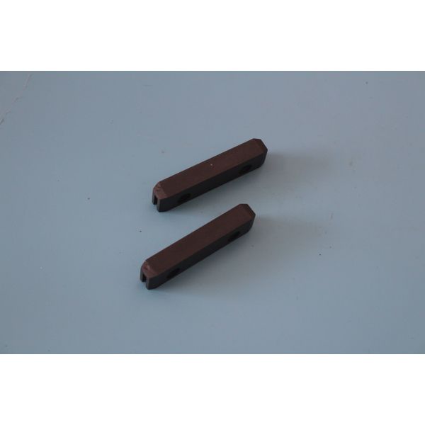 Stenter Machinery Spare Parts Babcock Finishing Machine Sling Pad Black Pads Peek Carbon Material