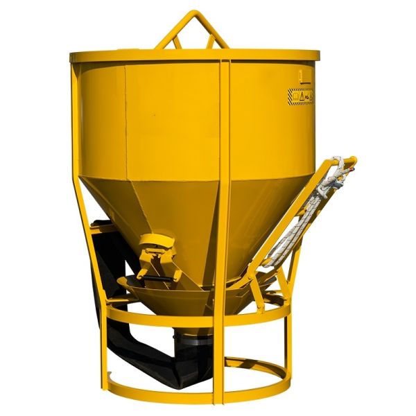 Buy 1000L 1m3 Concrete Skip 2m3 Concrete Column Skip With Rubber Hose at wholesale prices