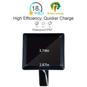 Waterproof Cute 5Watt Outdoor Solar Mushroom Lights