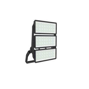 black Multifunctional AC277V 750W LED Sport Court Lights Public