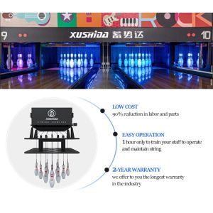 Approved Black String Bowling Pins for Amf Brunswick Bowling Machine Indoor