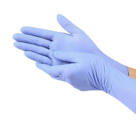 China Food Industry Disposable Nitrile Gloves Powder Free Environment Friendly on sale