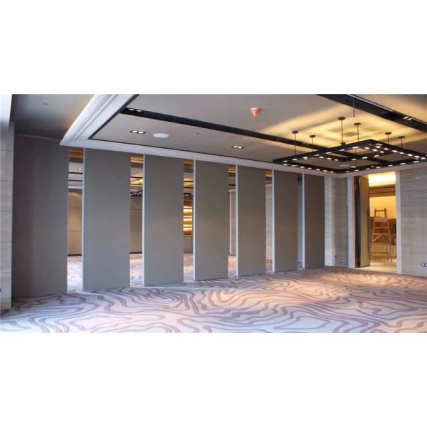 Sliding Aluminium Track Acoustic Movable Partition Walls Operable Walls