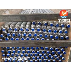 ASME SB163 UNS N04400 Monel 400 Nickel Alloy Finned Tube For Heating